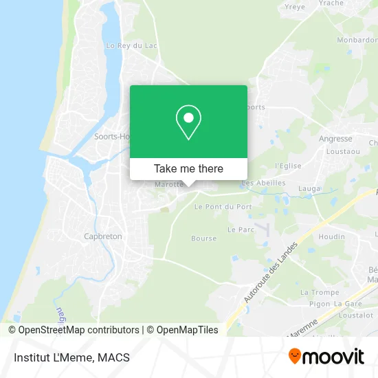 Institut L'Meme map