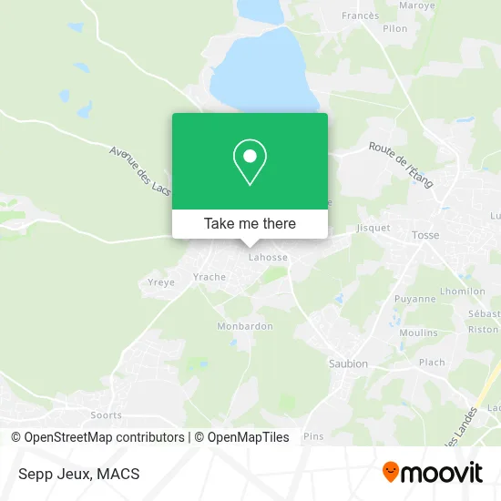 Sepp Jeux map