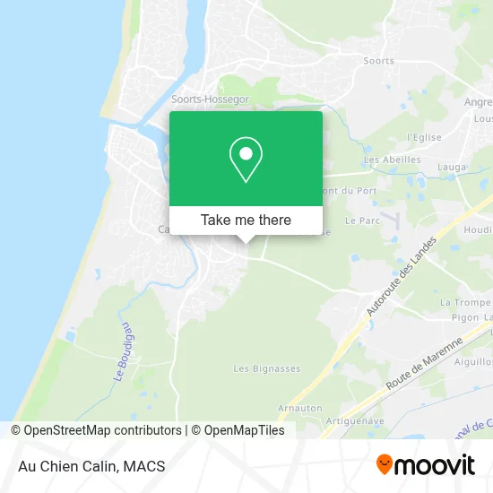 Mapa Au Chien Calin