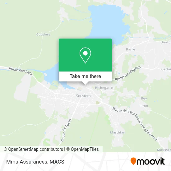 Mma Assurances map