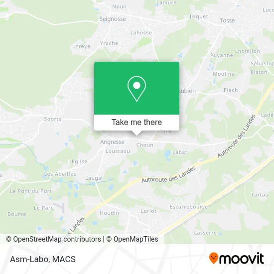 Mapa Asm-Labo