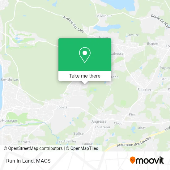 Run In Land map