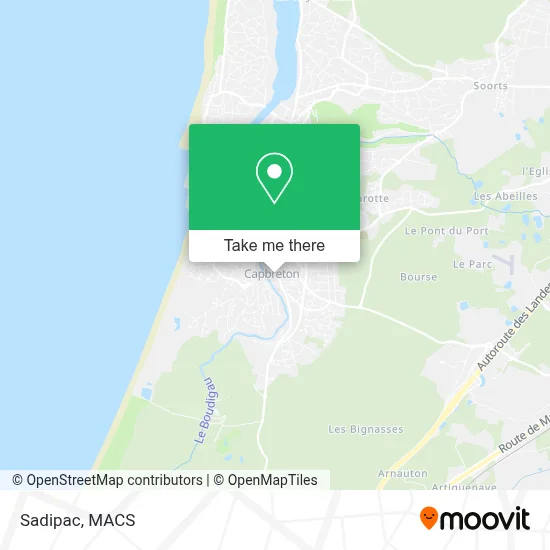 Sadipac map