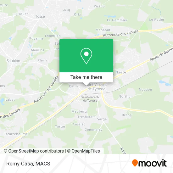 Mapa Remy Casa