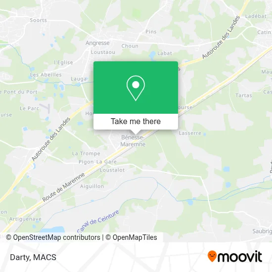 Darty map