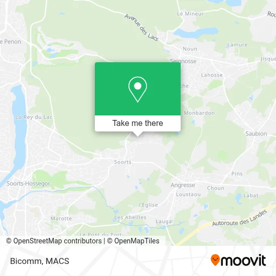 Bicomm map