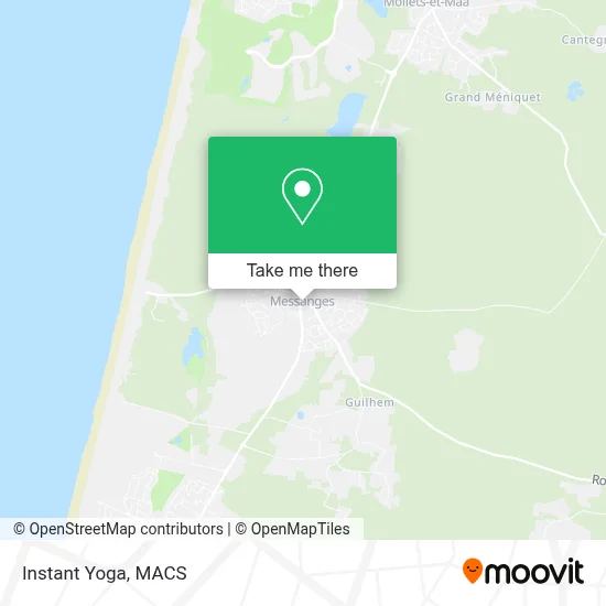Instant Yoga map