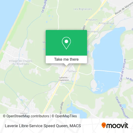 Laverie Libre-Service Speed Queen map