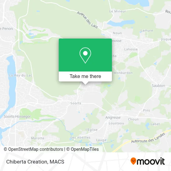 Chiberta Creation map