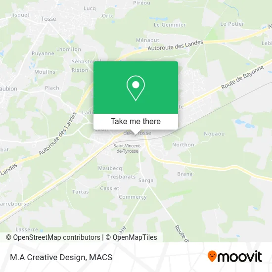 Mapa M.A Creative Design