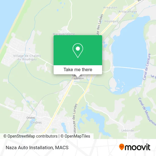 Naza Auto Installation map