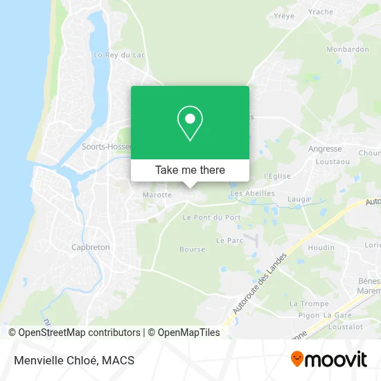 Menvielle Chloé map