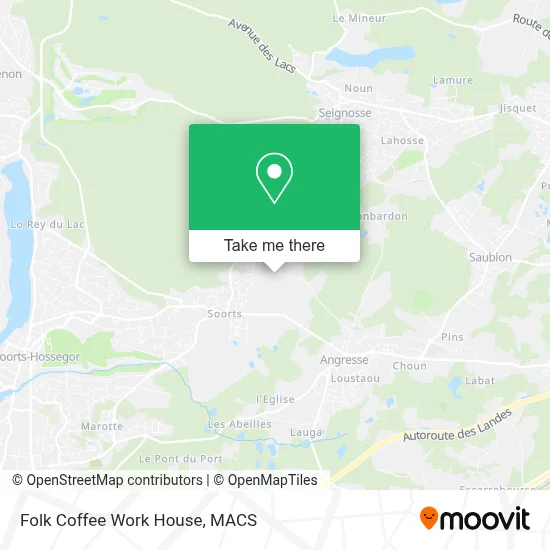Folk Coffee Work House map