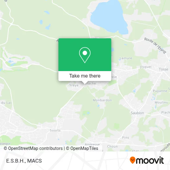 E.S.B.H. map