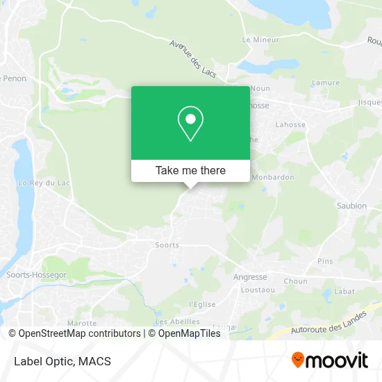 Mapa Label Optic
