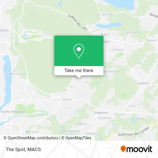 Le Spot map