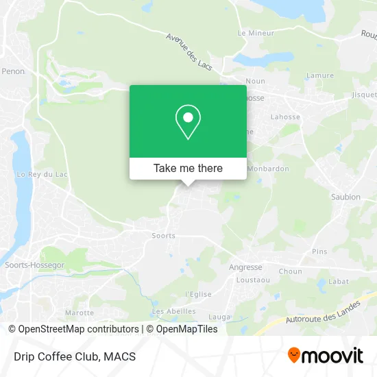 Drip Coffee Club map