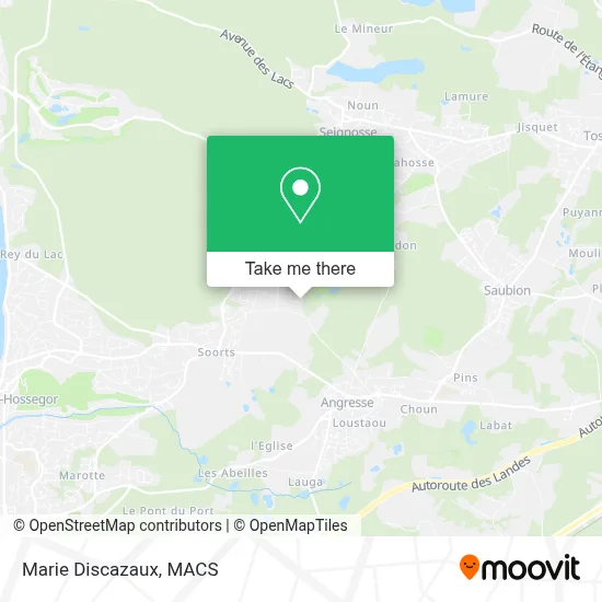 Marie Discazaux map
