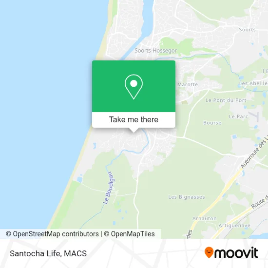 Santocha Life map