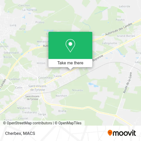 Cherbex map