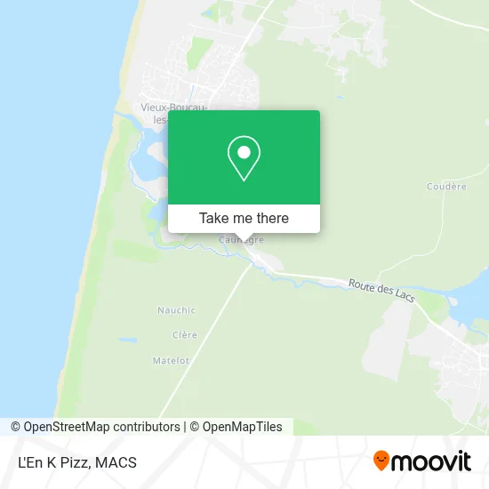 L'En K Pizz map
