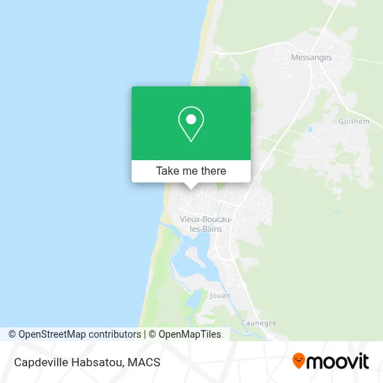 Capdeville Habsatou map