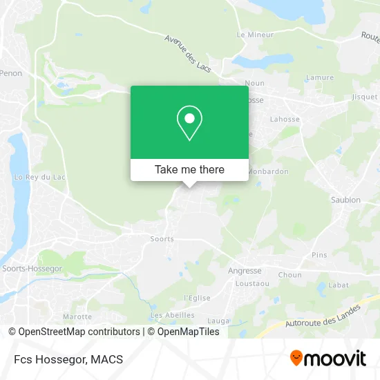 Fcs Hossegor map
