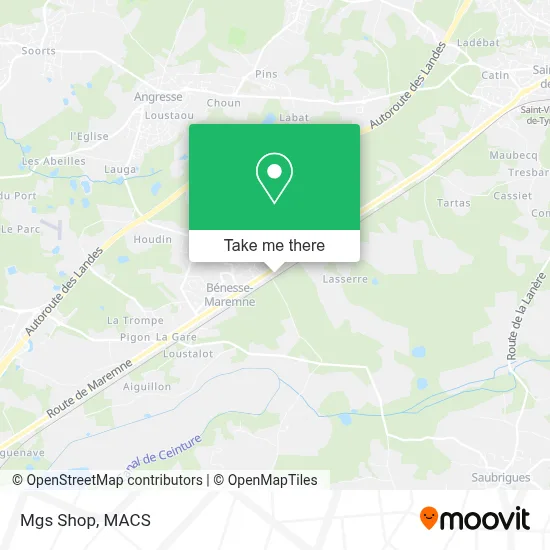 Mgs Shop map