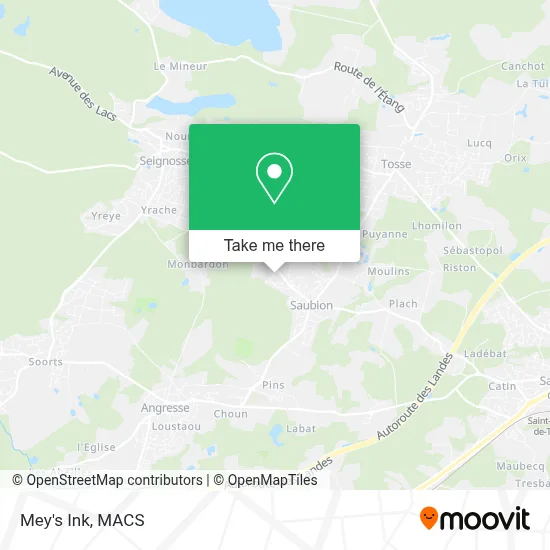 Mey's Ink map