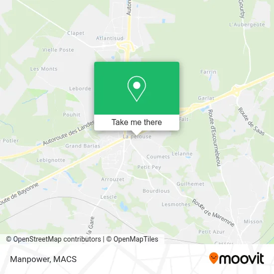 Manpower map