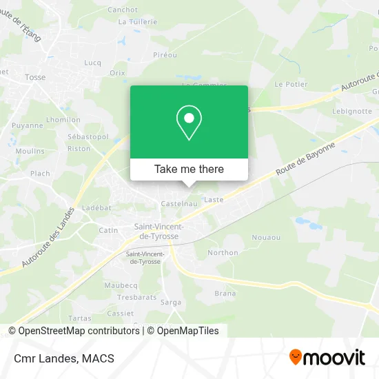 Cmr Landes map