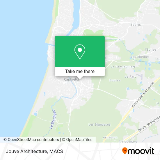 Jouve Architecture map