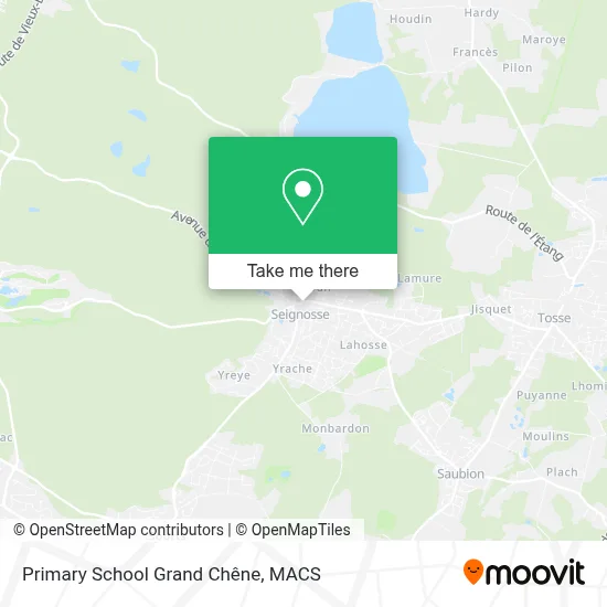 Primary School Grand Chêne map