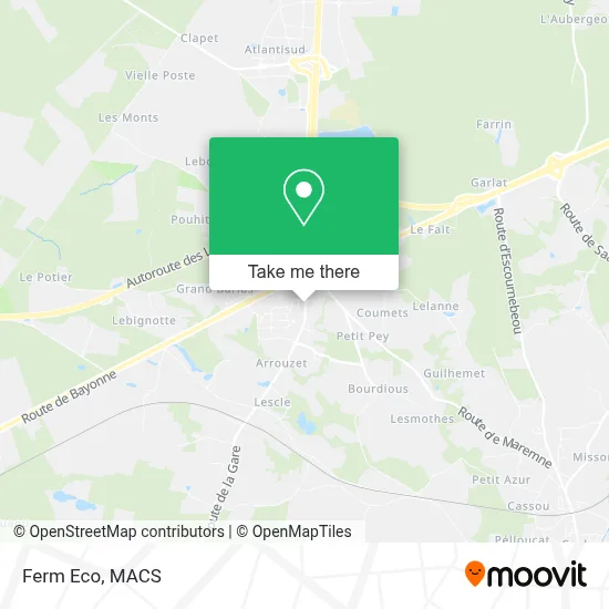 Ferm Eco map