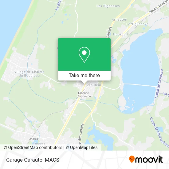 Garage Garauto map