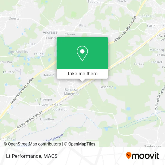 Mapa Lt Performance