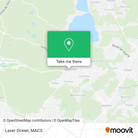 Laser Ocean map