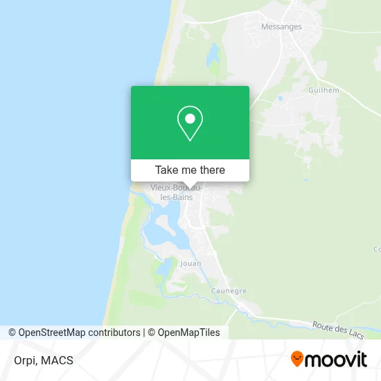 Orpi map