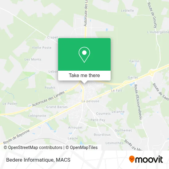 Bedere Informatique map
