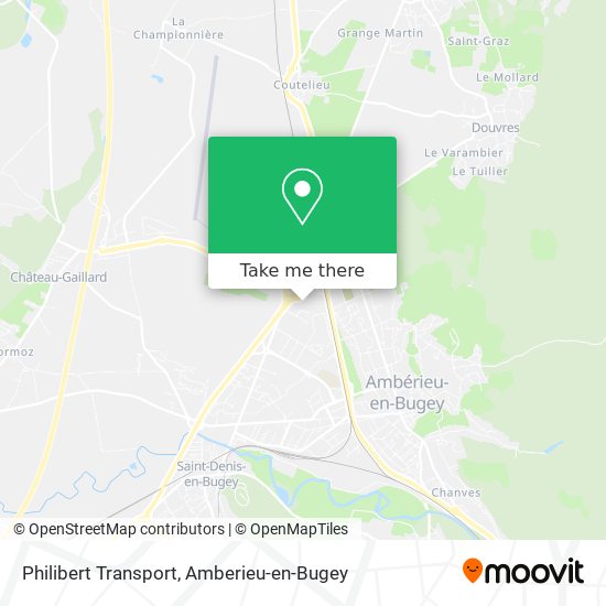 Philibert Transport map