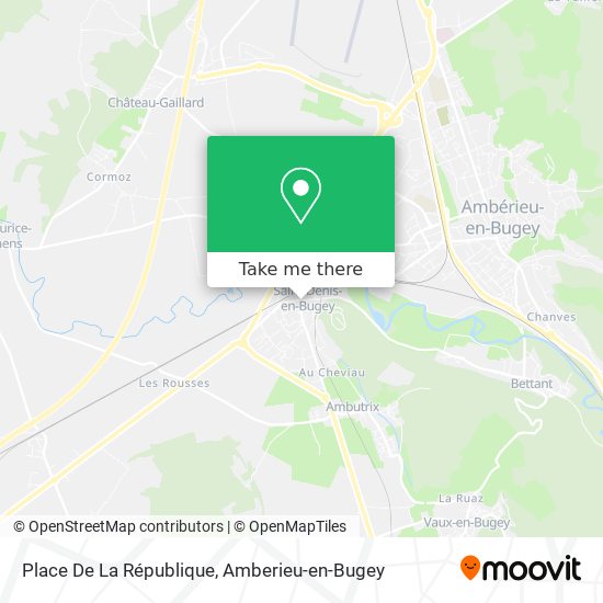 Mapa Place De La République