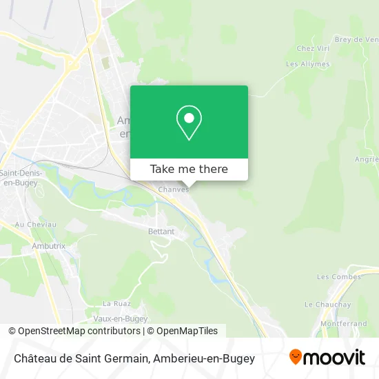 Château de Saint Germain map