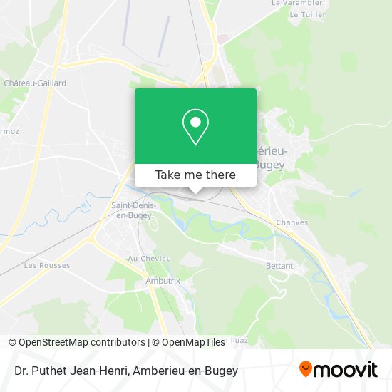 Dr. Puthet Jean-Henri map
