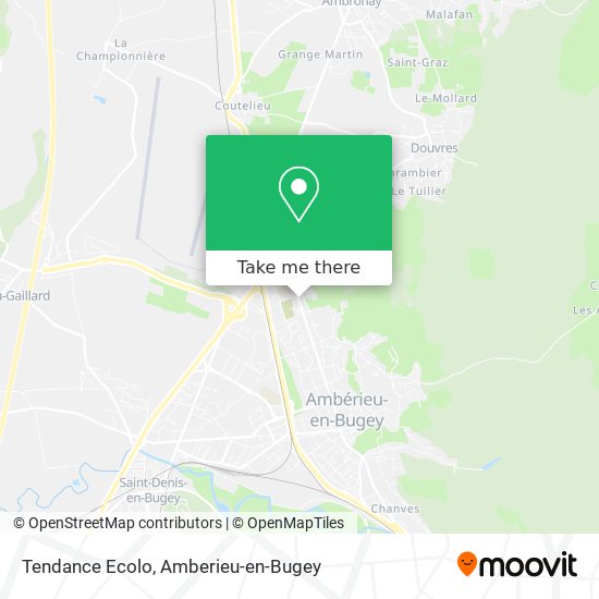 Tendance Ecolo map