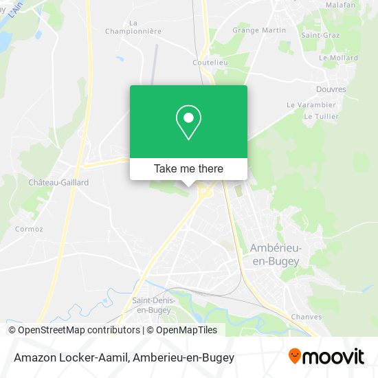 Mapa Amazon Locker-Aamil