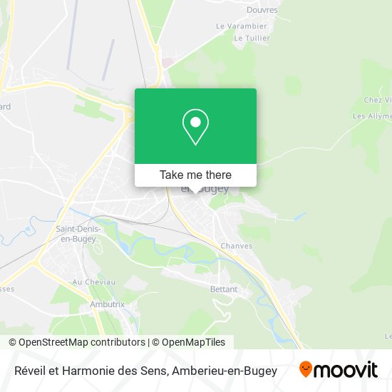Réveil et Harmonie des Sens map