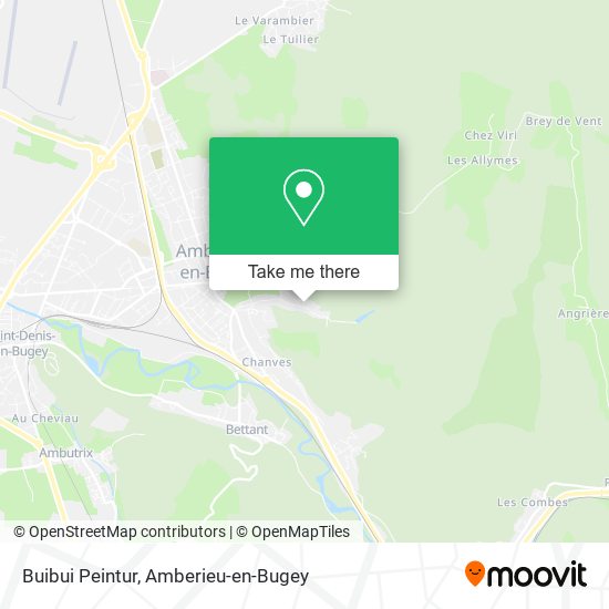 Buibui Peintur map