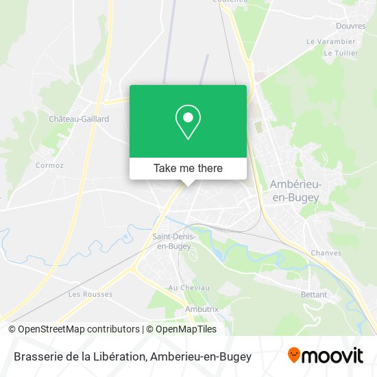 Brasserie de la Libération map