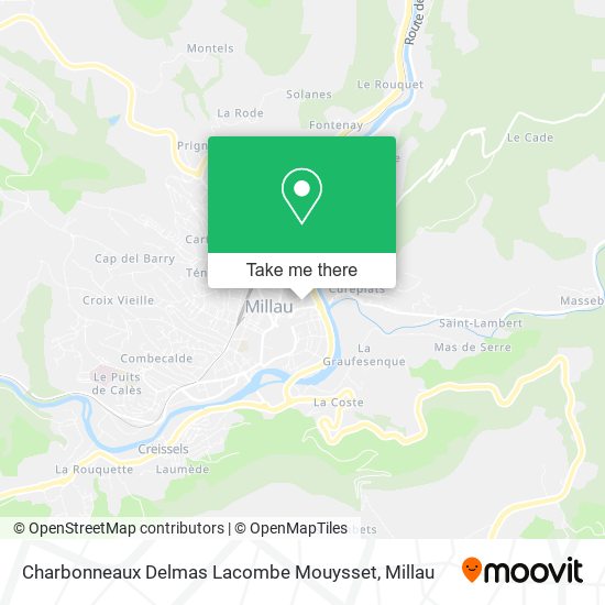 Charbonneaux Delmas Lacombe Mouysset map