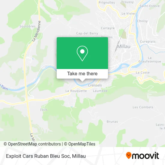 Exploit Cars Ruban Bleu Soc map